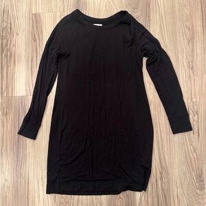 Lou and grey black sweatshirt dress - medium